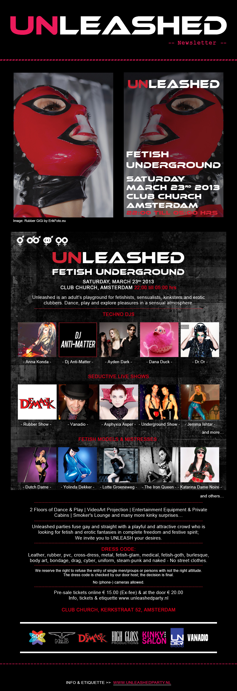 Unleashed Party Amsterdam